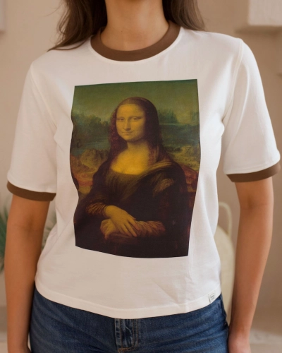 T-shirt „Mona Lisa" - Leonardo Da Vinci
