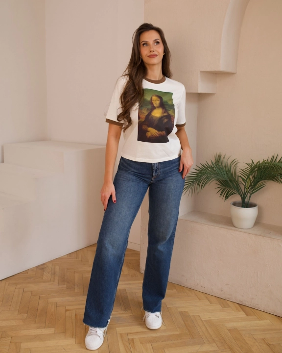 T-shirt „Mona Lisa" - Leonardo Da Vinci