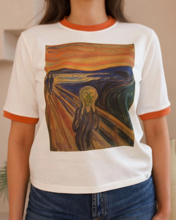 T-shirt „Krzyk" - Edward Munch